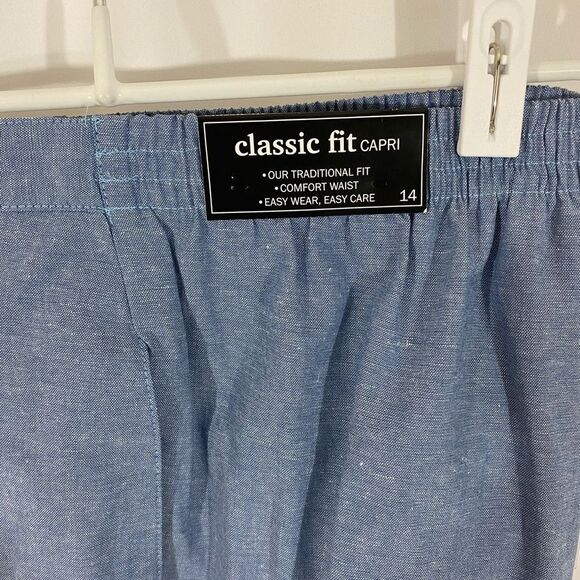 NWT Alfred Dunner Capri Pants - Picture 2 of 9